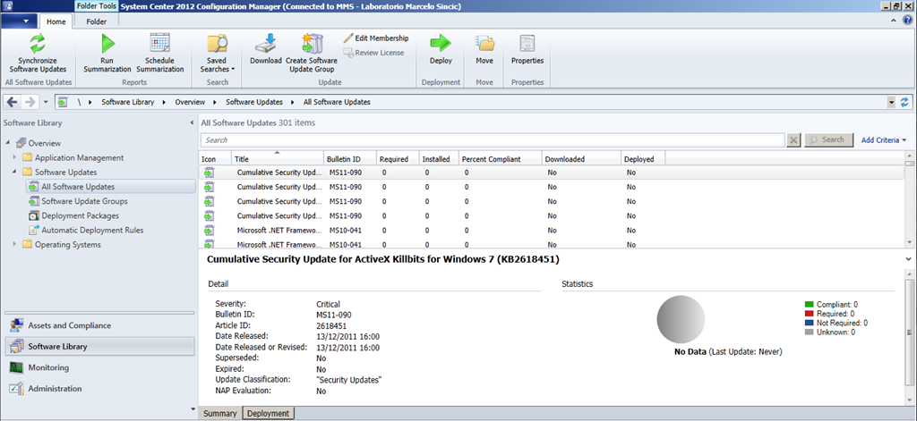Using the Software Update Point in System Center Configuration Manager 